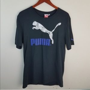 Puma Logo Tee, Size M